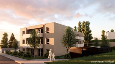 Wohnung zur Miete nur mit Wohnberechtigungsschein 366,17 € 2 Zimmer 59,1 m² 2. Geschoss frei ab 01.12.2024 Anton-Günther-Straße 15 Sigmaringen Sigmaringen 72488