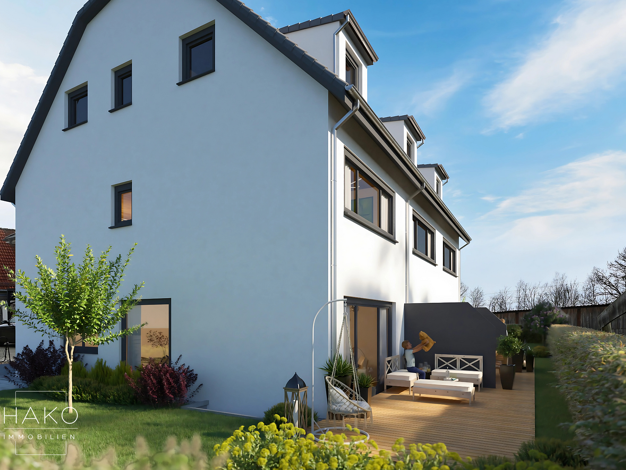 Reihenmittelhaus zum Kauf - Erstbezug provisionsfrei 895.000 € 5 Zimmer 110 m² 88 m² Grundstück frei ab 01.04.2027 Frühlingstraße 14b Baldham Vaterstetten 85598