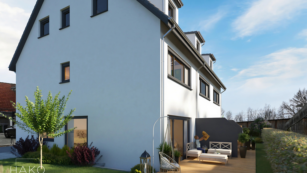 Reihenmittelhaus zum Kauf - Erstbezug provisionsfrei 895.000 € 5 Zimmer 110 m² 88 m² Grundstück frei ab 01.04.2027 Frühlingstraße 14b Baldham Vaterstetten 85598
