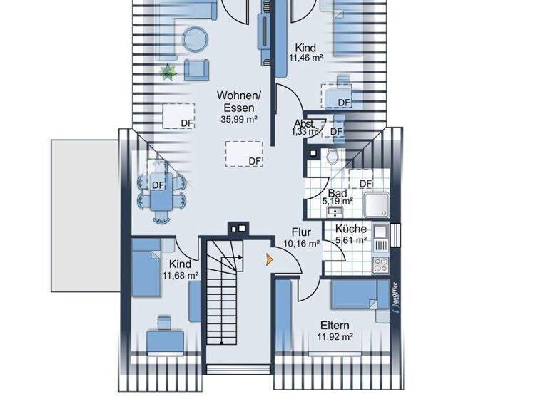 Wohnung zum Kauf 362.000 € 4 Zimmer 95,9 m² Biebrich Wiesbaden / Biebrich 65203