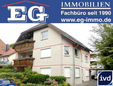 Wohnung zum Kauf 189.000 € 3,5 Zimmer 87 m² 1. Geschoss Bad Salzuflen Bad Salzuflen 32105
