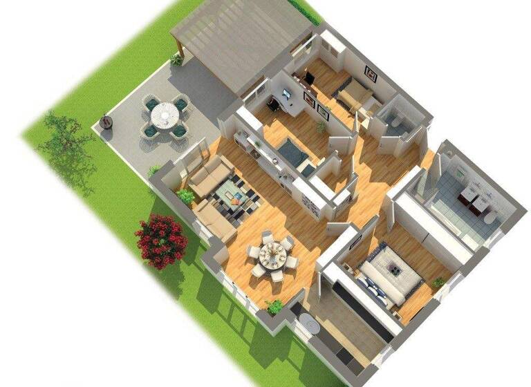 Terrassenwohnung zum Kauf provisionsfrei 495.000 € 4 Zimmer 122 m² Jestetten 79798