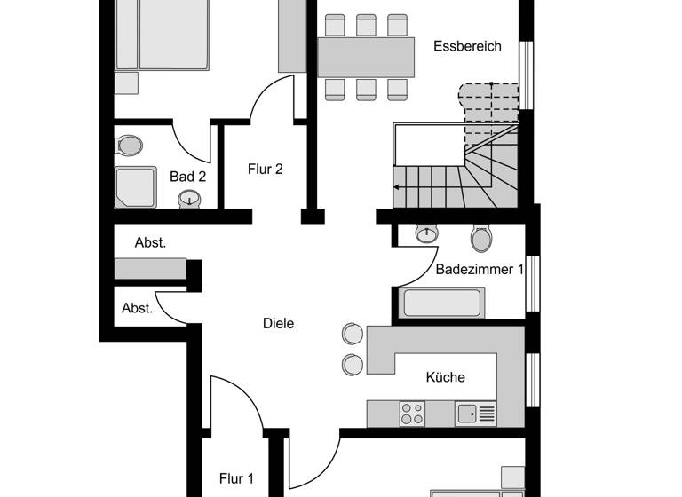 Wohnung zum Kauf 415.000 € 6,5 Zimmer EG<br/>Geschoss Querenburg Bochum 44801