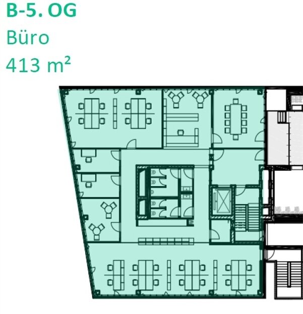 Bürofläche zur Miete 20 € 413 m²<br/>Bürofläche Mittelstr. 3 Schönefeld Schönefeld 12529