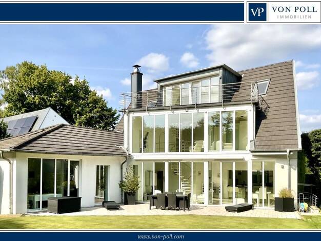 Villa zum Kauf 1.395.000 € 8 Zimmer 283 m² 1.015 m² Grundstück Holthausen Mülheim 45470