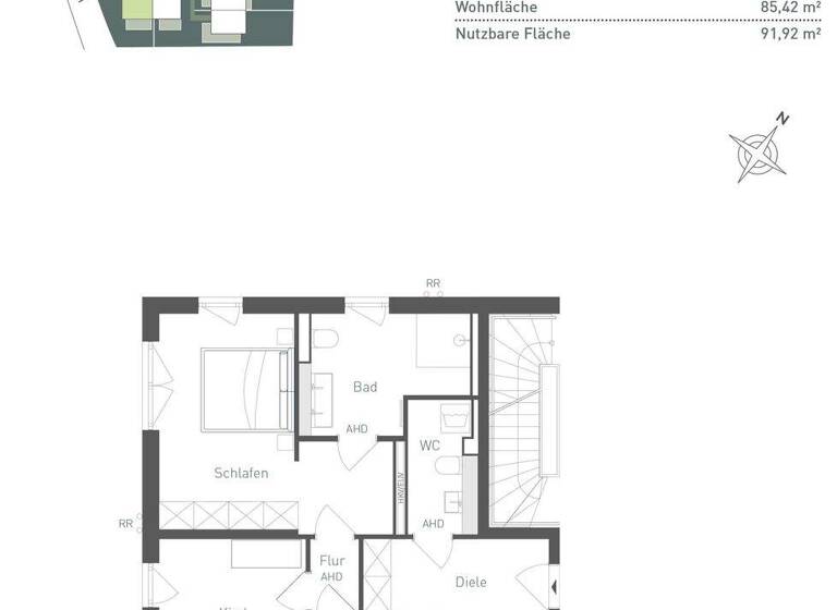 Wohnung zum Kauf - Erstbezug provisionsfrei 955.000 € 3 Zimmer 85,4 m² 1. Geschoss Waldschulstraße 53 Trudering-Riem München 81827