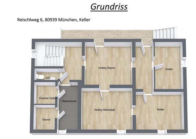 Haus zum Kauf provisionsfrei 500.000 € 8 Zimmer 230 m²<br/>Wohnfläche Reischlweg 6 München Obere Isarau München 80939