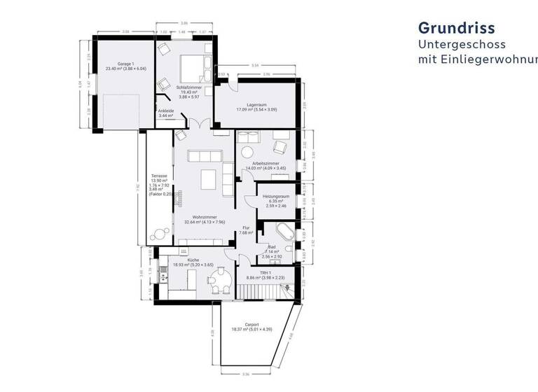 Mehrfamilienhaus zum Kauf provisionsfrei 385.000 € 7 Zimmer 249,8 m² 729 m² Grundstück Hausen 63840