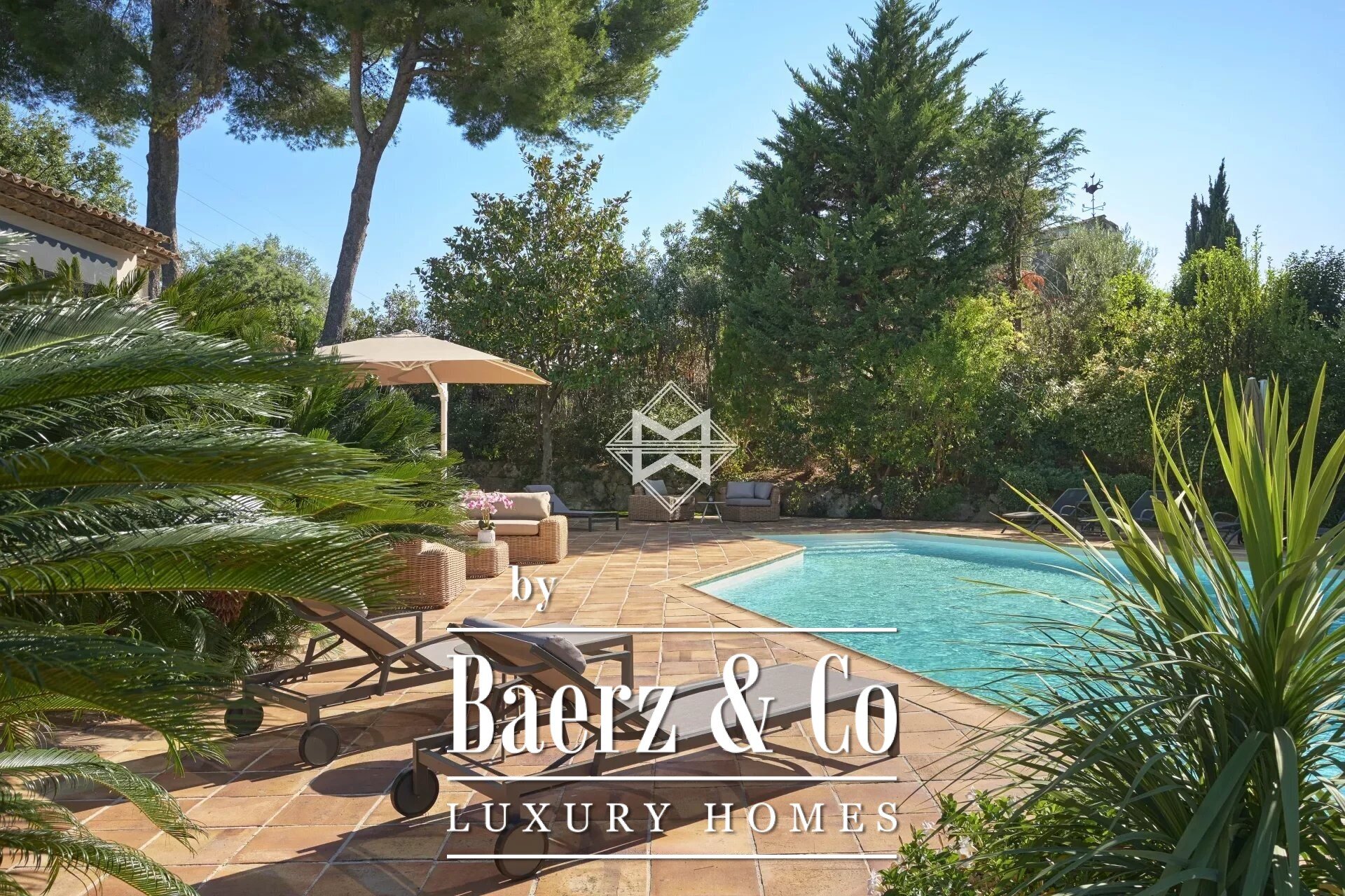 Villa zum Kauf 3.980.000 € 7 Zimmer 430 m²<br/>Wohnfläche 3.586 m²<br/>Grundstück Aubarede-Campelieres mougins 06250