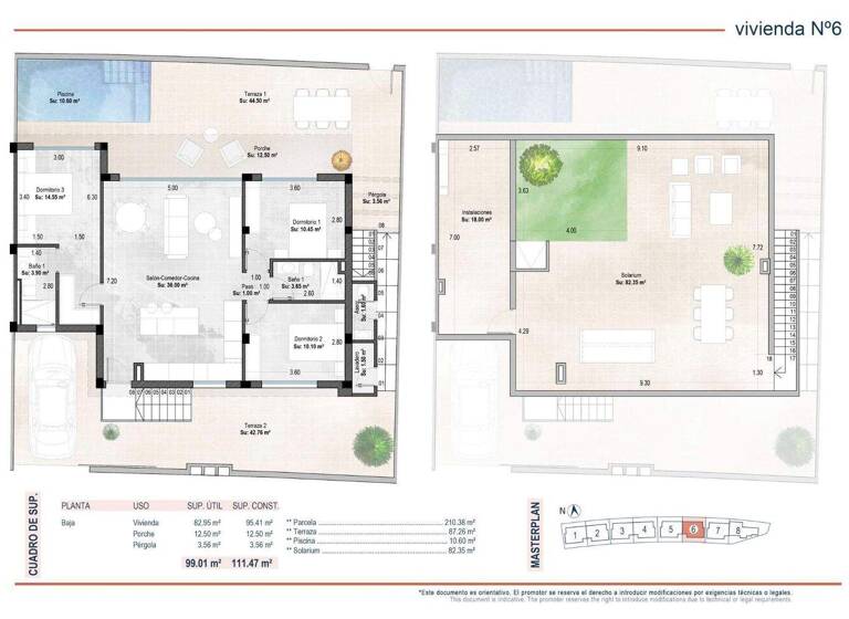 Doppelhaushälfte zum Kauf 359.900 € 3 Zimmer 111 m² 211 m² Grundstück Sucina 30590