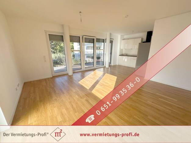 Wohnung zur Miete 1.115 € 2 Zimmer 74,3 m² 1. Geschoss frei ab sofort Trier-Nord Trier 54292