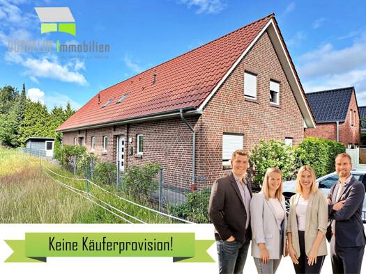 Doppelhaushälfte zum Kauf provisionsfrei 210.000 € 5 Zimmer 118,3 m² 233 m² Grundstück Warsingsfehn Moormerland 26802