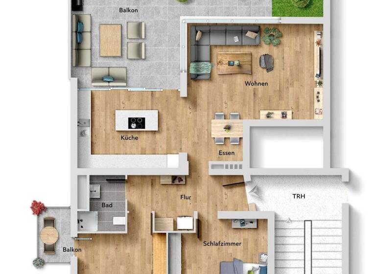 Wohnung zum Kauf 699.000 € 3 Zimmer 78,5 m² Oberschleißheim 85764