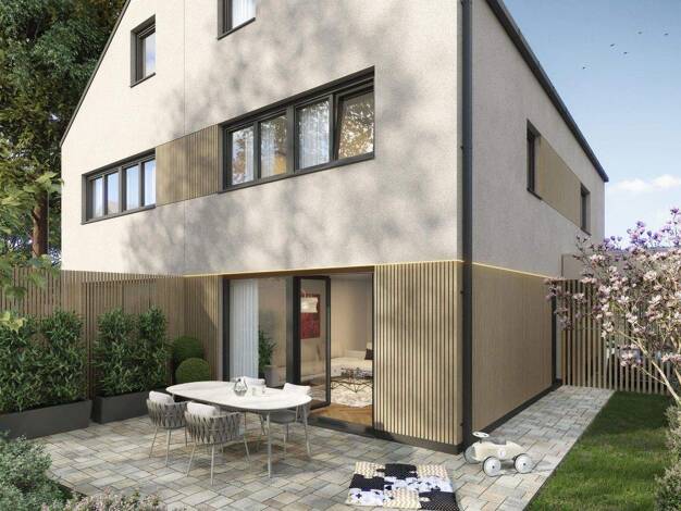 Doppelhaushälfte zum Kauf - Erstbezug provisionsfrei 829.000 € 5 Zimmer 132,1 m² 203,6 m² Grundstück Englbergweg 24 Berg Landshut 84036