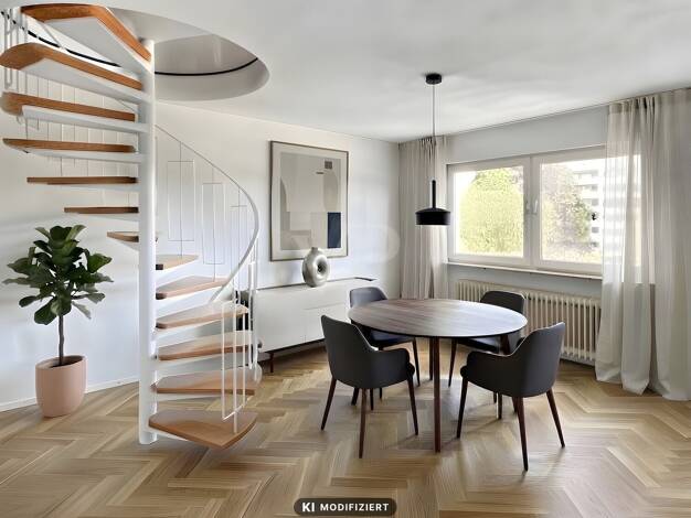 Maisonette zum Kauf 295.000 € 3,5 Zimmer 124 m² 6. Geschoss Nieder-Ramstadt Mühltal 64367