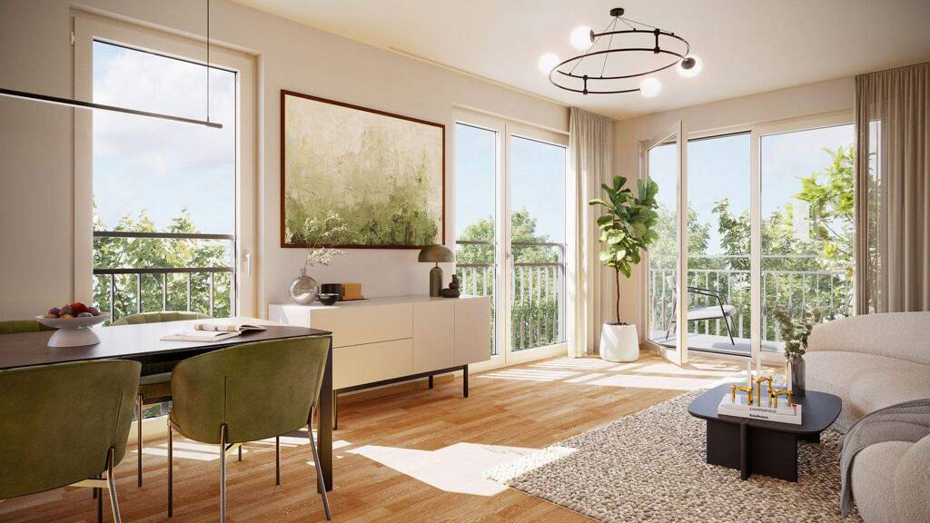 Wohnung zum Kauf - Erstbezug provisionsfrei 247.000 € 2 Zimmer 46 m² 5 Geschosse Kreuzstein Bayreuth 95448