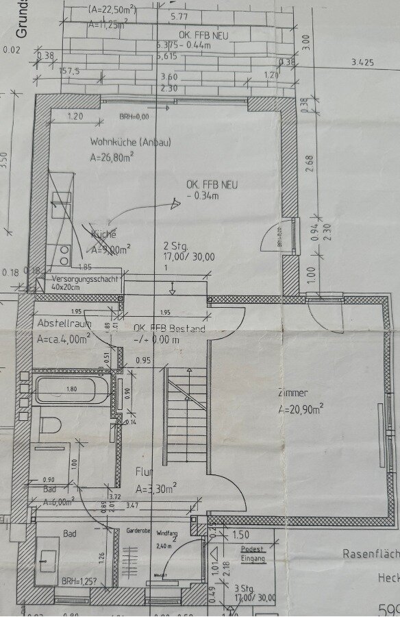 Reihenendhaus zum Kauf 799.000 € 5 Zimmer 134 m²<br/>Wohnfläche 309 m²<br/>Grundstück Frankfurter Berg Frankfurt am Main 60433