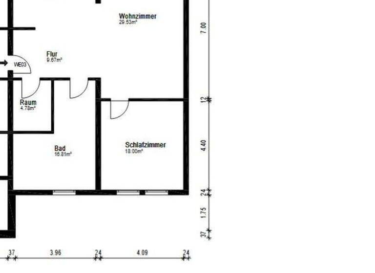 Wohnung zur Miete 960 € 2 Zimmer 96 m² EG frei ab 01.04.2026 Kalkreuther Str. 12 Bärwalde Radeburg 01471