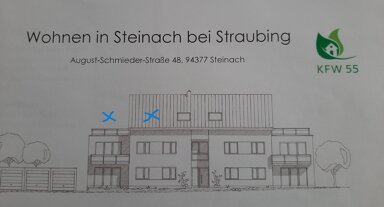 Terrassenwohnung zur Miete 630 € 2 Zimmer 59,3 m² 2. Geschoss August-Schmieder-Straße 48 Steinach Steinach 94377