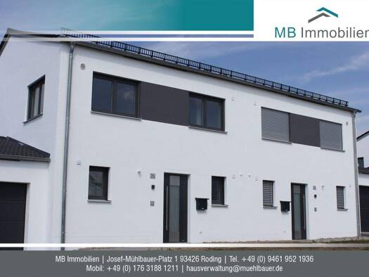 Doppelhaushälfte zur Miete 1.150 € 4 Zimmer 107 m² frei ab 01.12.2025 Herbert-Linge-Ring 12a Strahlfeld Roding 93426