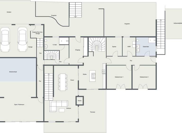 Villa zum Kauf 10 Zimmer 480 m² 1.340 m² Grundstück Etterzhausen Nittendorf-Etterzhausen 93152