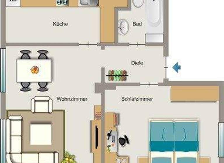 Mehrfamilienhaus zum Kauf provisionsfrei 277.000 € 6 Zimmer 112 m² 202 m² Grundstück Wilhelmshavener Straße 38 Karnap Essen 45329
