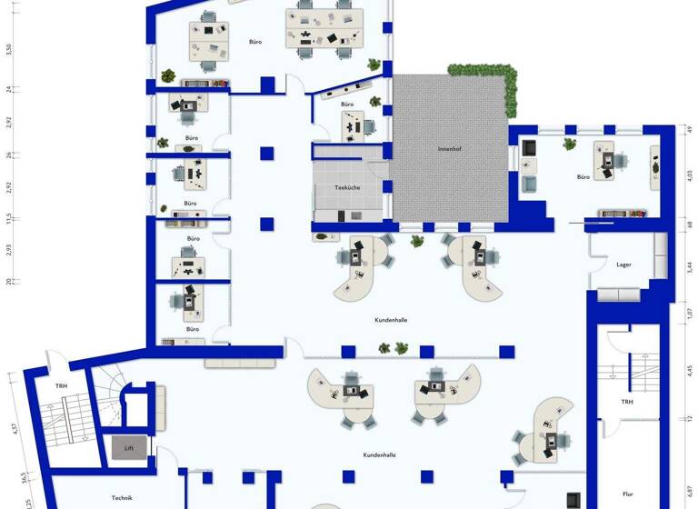 Mehrfamilienhaus zum Kauf 2.150.000 € 40 Zimmer 599,2 m² 1.482 m² Grundstück Neuwied 56564