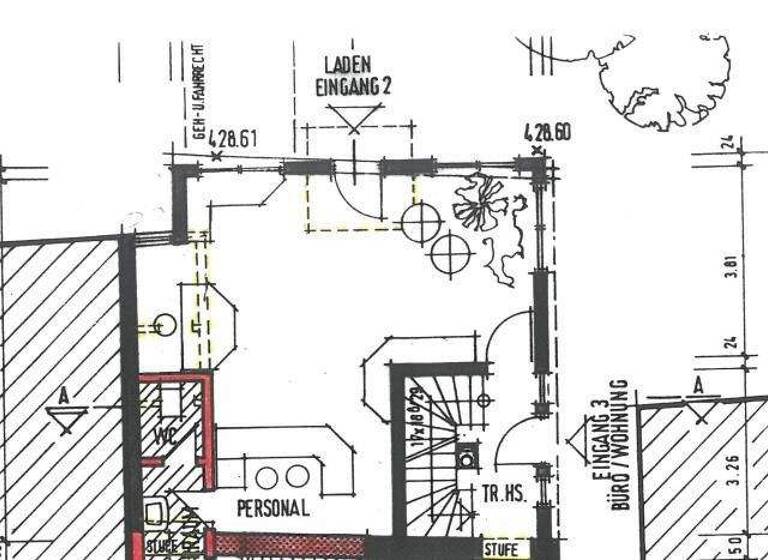 Bürofläche zur Miete provisionsfrei 585 € 1 Zimmer 39 m² Bürofläche teilbar ab 39 m² Spitalstraße 22 Aalen 73430
