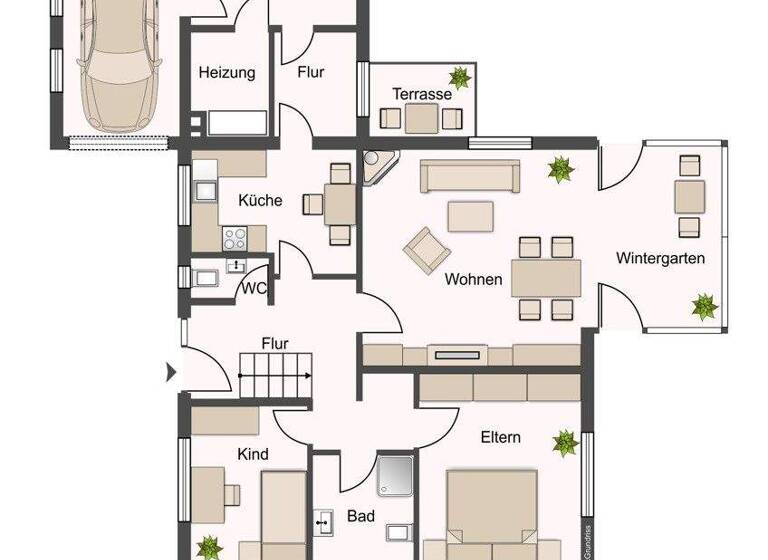 Einfamilienhaus zum Kauf 250.000 € 3 Zimmer 124,9 m² 446 m² Grundstück Scharrel 26683