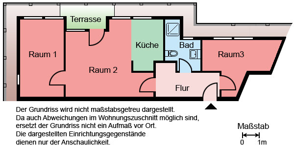 Wohnung zur Miete nur mit Wohnberechtigungsschein 324 € 3 Zimmer 60 m²<br/>Wohnfläche 3.<br/>Geschoss Marktstraße 1 Röhlinghausen - Kern Herne 44651