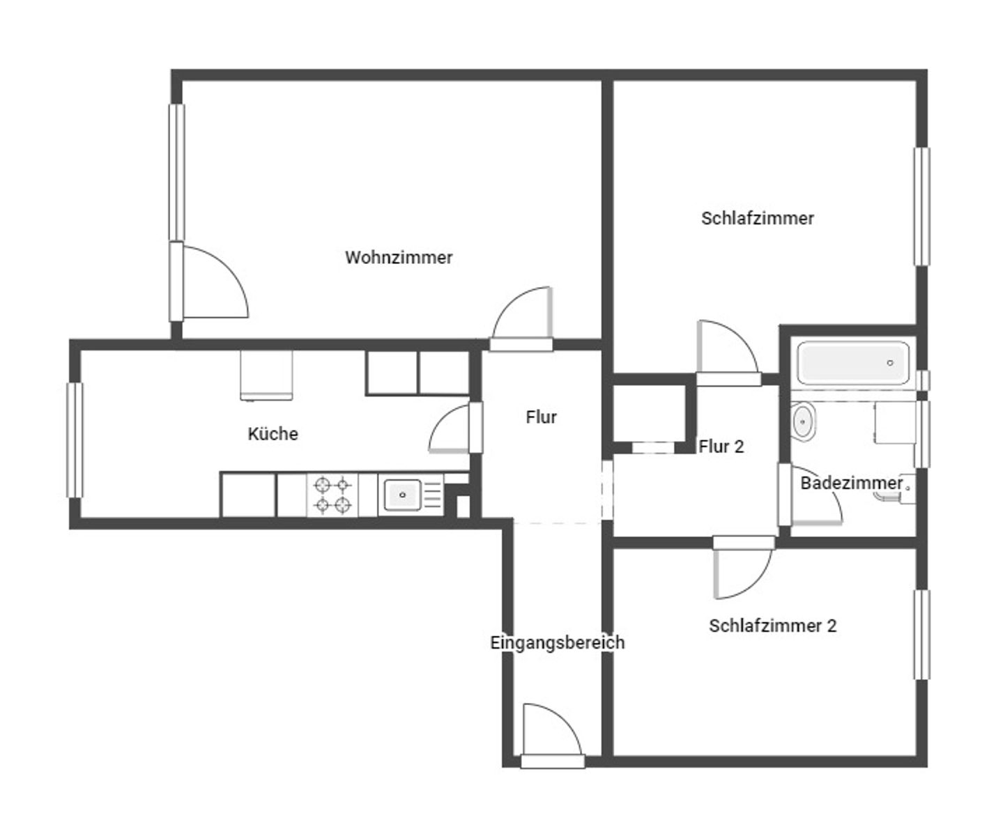 Immobilie zum Kauf als Kapitalanlage geeignet 269.100 € 3 Zimmer 75 m²<br/>Fläche Mering Mering 86415