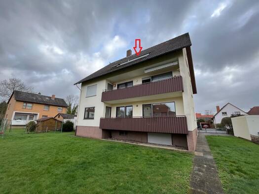 Wohnung zur Miete 560 € 4 Zimmer 93 m² Dachgeschoss, 3. Geschoss Seilerstr. 2 Northeim Northeim 37154