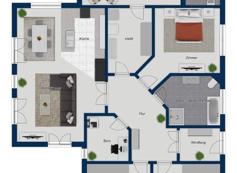 Einfamilienhaus zum Kauf 899.000 € 5,5 Zimmer 157,5 m² 727 m² Grundstück Glücksburg Glücksburg (Ostsee) 24960