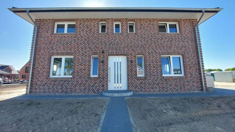 Doppelhaushälfte zur Miete - Neubau 1.360 € 4 Zimmer 118 m² 360 m² Grundstück frei ab 01.09.2025 Weizenkamp 19 Deinste Deinste 21717