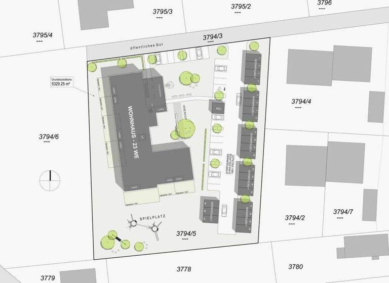 Wohnung zur Miete - Erstbezug 537 € 3 Zimmer 82,3 m² Schärdinger Straße 4a Antiesenhofen 4980