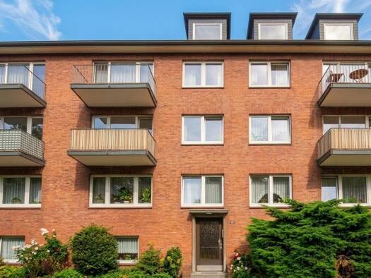 Studio zur Miete 806 € 1 Zimmer 45,4 m² 1. Geschoss frei ab 01.09.2026 Steenwisch 99 Stellingen Eimsbüttel 22527