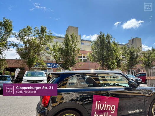 Wohnung zur Miete 499 € 2 Zimmer 66 m² 2. Geschoss Cloppenburger Straße 31 Westliche Neustadt Halle 06126