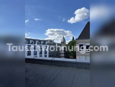 Terrassenwohnung zur Miete Tauschwohnung 500 € 1 Zimmer 37 m² 1. Geschoss Altstadt - Süd Köln 50676