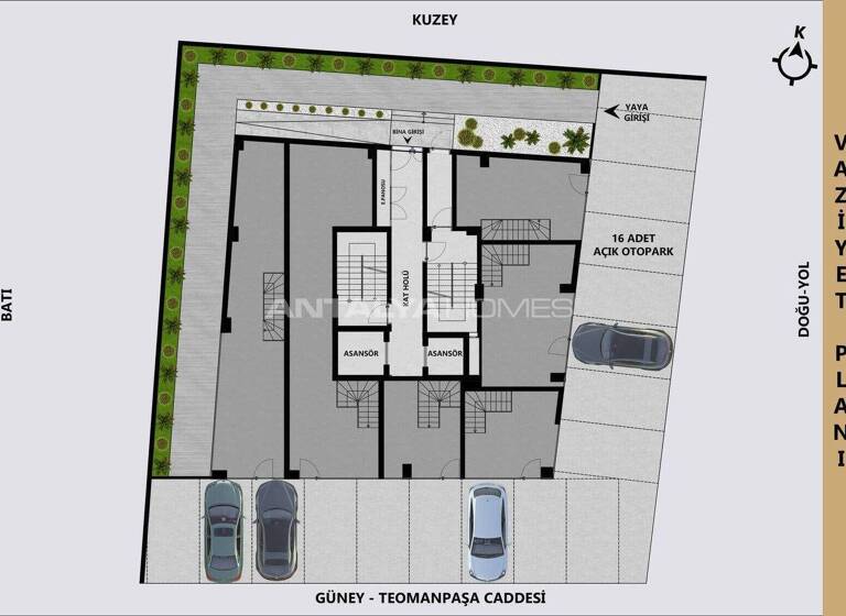 Penthouse zum Kauf 235.000 € 4 Zimmer 155 m² EG Antalya 07050
