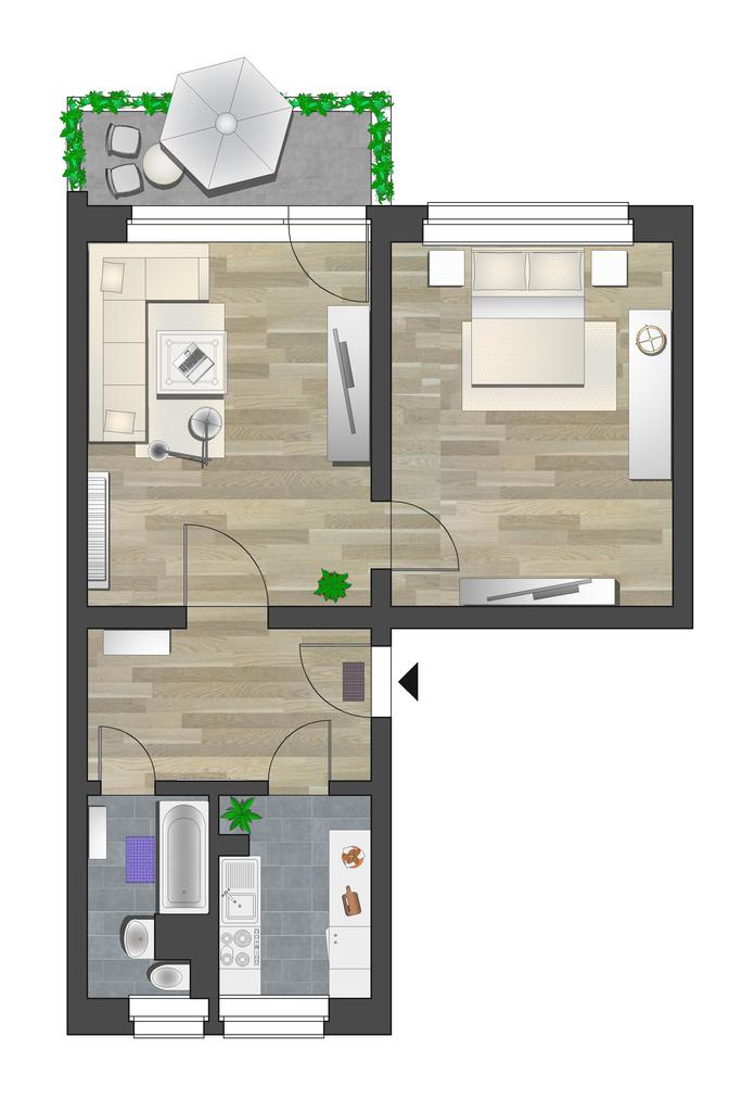 Wohnung zur Miete 284 € 2 Zimmer 48,6 m²<br/>Wohnfläche 4.<br/>Geschoss 01.03.2025<br/>Verfügbarkeit Ernst-Enge-Str. 56 Gablenz 242 Chemnitz 09127