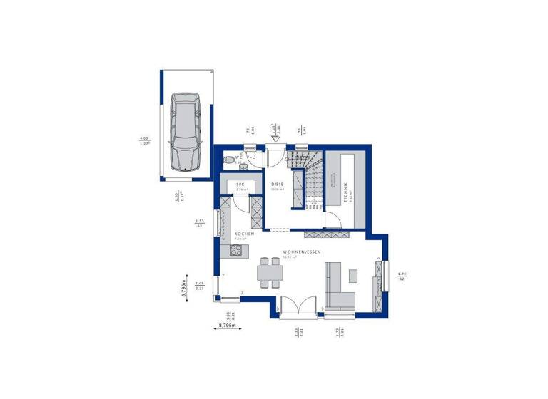 Einfamilienhaus zum Kauf provisionsfrei 498.000 € 5 Zimmer 124 m² 646 m² Grundstück Wilhelmsfeld 69259