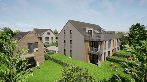 Wohnung zum Kauf - Neubau provisionsfrei als Kapitalanlage geeignet 418.600 € 3 Zimmer 71,5 m² Hintere Straße 121 Burgfarrnbach Fürth 90768