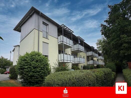 Wohnung zum Kauf 199.000 € 2 Zimmer 46 m² 2. Geschoss West Landshut 84034