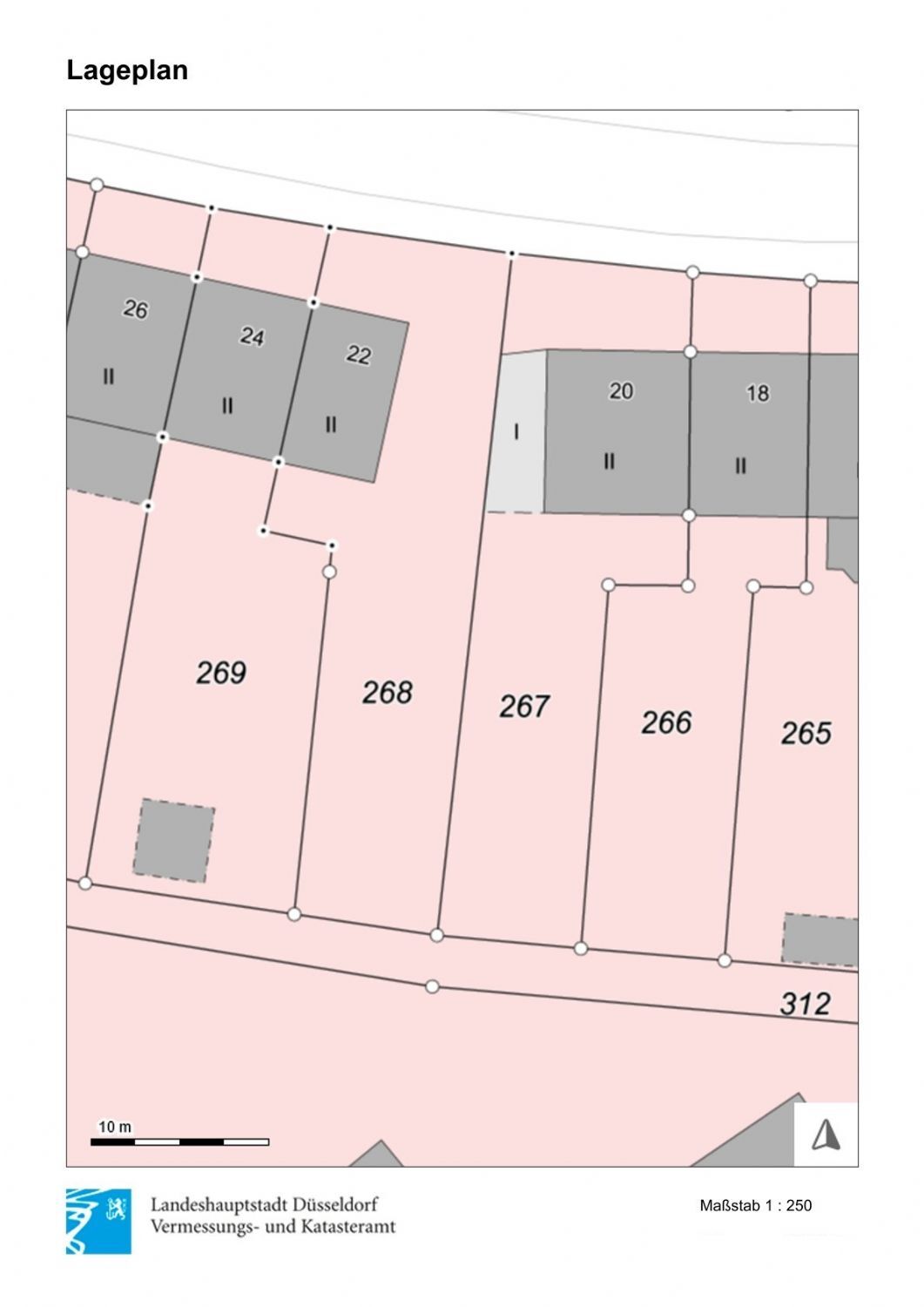 Grundstück zum Kauf 353.440 € 376 m²<br/>Grundstück Breisacherstraße 22 Unterrath Düsseldorf 40468