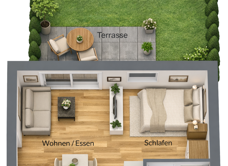 Wohnung zum Kauf - Erstbezug provisionsfrei 295.000 € 2 Zimmer 32 m² Walter-Flex-Str. 2 Sillenbuch Stuttgart 70619