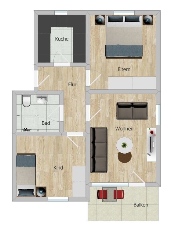 Wohnung zum Kauf 230.000 € 3,5 Zimmer 62 m²<br/>Wohnfläche 1.<br/>Geschoss Schorndorf - Innenstadt Schorndorf 73614