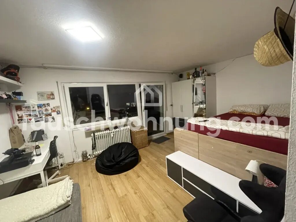 Terrassenwohnung zur Miete Tauschwohnung 445 € 1 Zimmer 28 m²<br/>Wohnfläche 4.<br/>Geschoss Haslach - Egerten Freiburg im Breisgau 79115