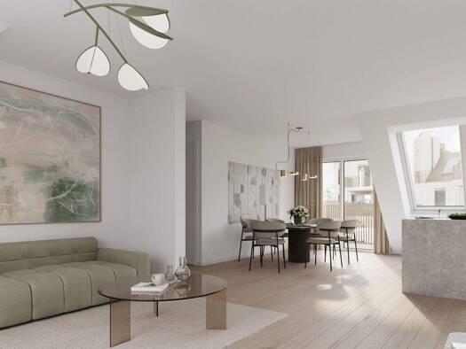 Wohnung zum Kauf - Erstbezug 1.654.600 € 4 Zimmer 135,8 m² 6. Geschoss Siebenbrunnengasse 44 Margareten 1050