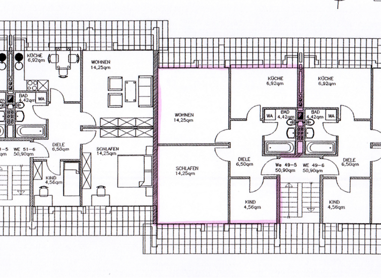 Wohnung zum Kauf 118.000 € 3 Zimmer 50,9 m² Elsen Paderborn 33104
