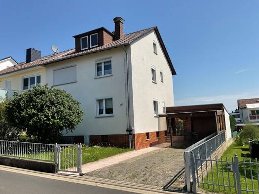 Doppelhaushälfte zum Kauf 270.000 € 7 Zimmer 160 m² 493 m² Grundstück frei ab 01.10.2026 Böllhöfe 28 Weimar Ahnatal 34292